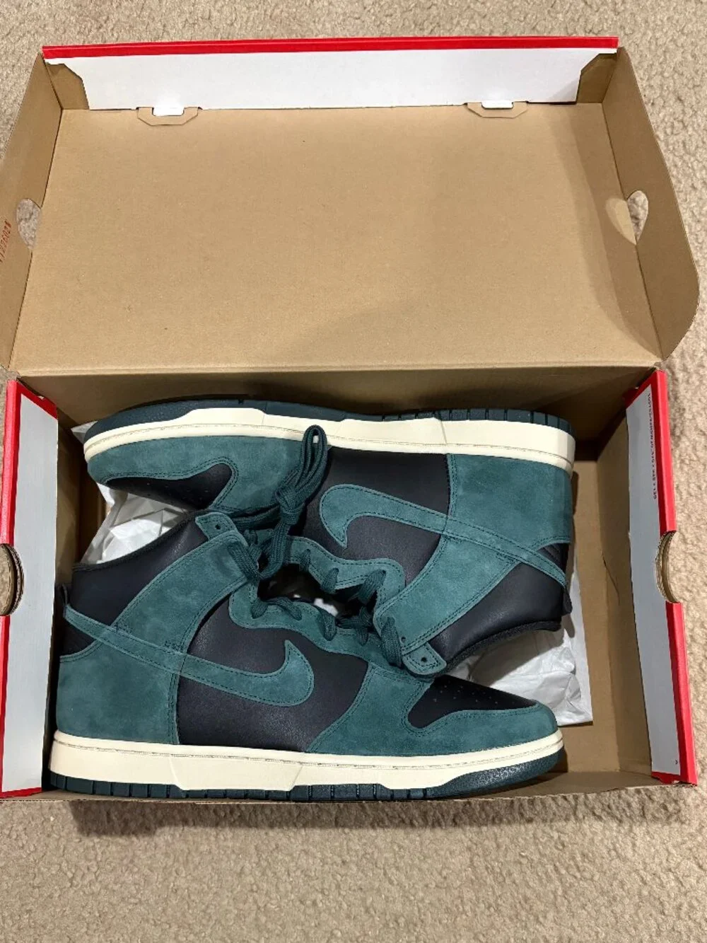 Nike Dunk High Retro Premium Faded Spruce